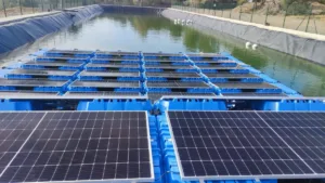placas solares flotantes plaques solars flotants