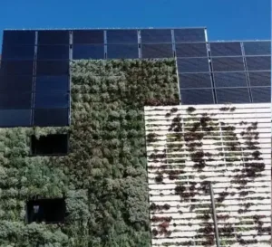 fachada placas solares plaques solars façances