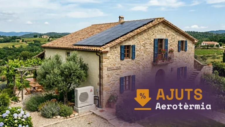 Ajuts per instal·lar aerotermia