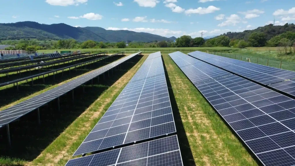parc solar a Girona